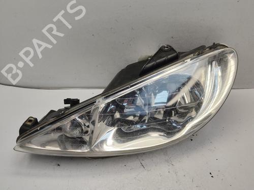 Used Left headlight Left headlight PEUGEOT 206 SW (2E/K) 1.4 HDi (68 hp) 39684360 39684360