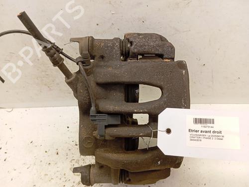 Używane Zacisk hamulca przedniego prawego Zacisk hamulca przedniego prawego VW CRAFTER 30-50 Van (2E_) 2.0 TDI (109 hp) 34328614 34328614