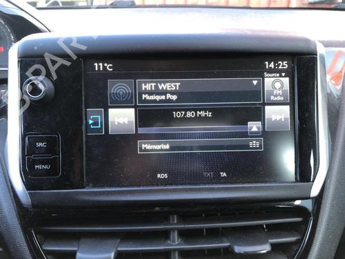Used Display monitor Display monitor PEUGEOT 208 I (CA_, CC_) 1.6 HDi / BlueHDi 75 (75 hp) 34328818 34328818