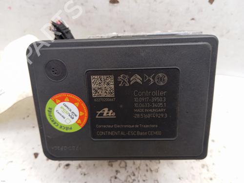 Used ABS pump ABS pump PEUGEOT 208 II (UB_, UP_, UW_, UJ_) 1.2 PureTech 100 (101 hp) 34329100 34329100