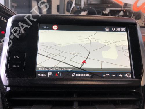 Used Display monitor Display monitor PEUGEOT 208 I (CA_, CC_) 1.6 BlueHDi 100 (100 hp) 34325287 34325287