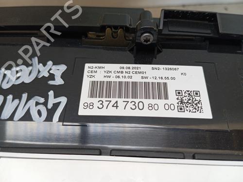 Instrument cluster PEUGEOT EXPERT Van (V_) 2.0 BlueHDi 150 | BP34323055C47 - Image 3