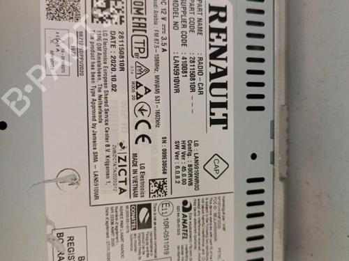 Used Radio Radio DACIA SANDERO III 1.0 TCe 90 (91 hp) 34321573 34321573