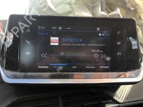 Used Display monitor Display monitor PEUGEOT 208 I (CA_, CC_) [2012-2021] 34326381 34326381