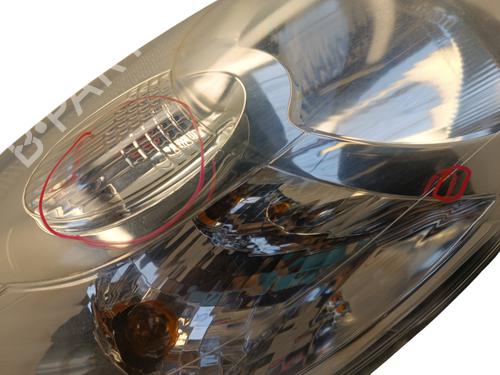 Right headlight CITROËN C1 (PM_, PN_) 1.0 | BP35810182C29 - Image 3