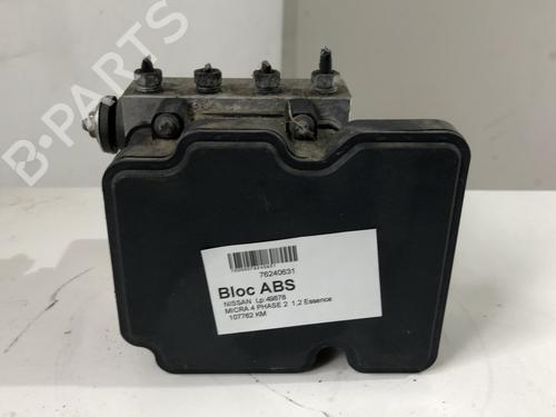 Used ABS pump ABS pump NISSAN MICRA IV (K13K, K13KK) 1.2 (80 hp) 34320390 34320390