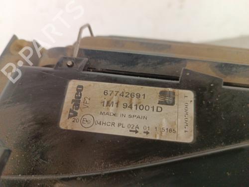 Used Left headlight Left headlight SEAT LEON (1M1) 1.4 16V (75 hp) 35934301 35934301