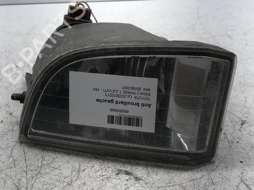 Used Left front fog light Left front fog light TOYOTA RAV 4 II (_A2_) 2.0 4WD (ACA21, ACA20) (150 hp) 34306030 34306030