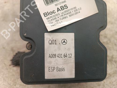 Used ABS pump ABS pump MERCEDES-BENZ A-CLASS (W176) A 220 CDI (176.003) (170 hp) 34308619 34308619
