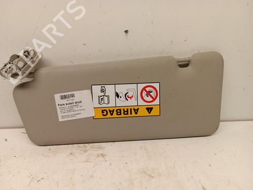 Højre solskærm Højre solskærm RENAULT TWINGO III (BCM_, BCA_) [2014-2026] 34309477 34309477