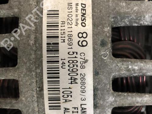 Used Alternator Alternator FIAT 500 (312_) 1.2 (312AXA1A) (69 hp) 40500958 40500958