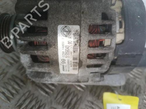 Used Alternator Alternator FIAT GRANDE PUNTO (199_) 1.2 (65 hp) 40500959 40500959