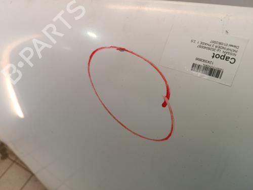 Used Hood Hood NISSAN PATHFINDER III (R51) 2.5 dCi 4WD (171 hp) 34319972 34319972