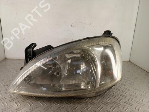 Used Left headlight Left headlight OPEL CORSA C (X01) 1.2 (F08, F68) (75 hp) 34316825 34316825