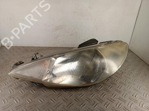 Used Left headlight Left headlight PEUGEOT 206 Hatchback (2A/C) [1998-2012] 34313184 34313184