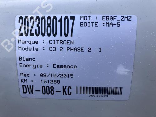 Alternator CITROËN C3 II (SC_) 1.0 VTi 68 | BP34306765M7 - Image 5