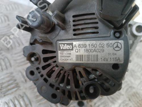 Used Alternator Alternator SMART FORFOUR (454) 1.5 CDI (454.000) (68 hp) 40504599 40504599