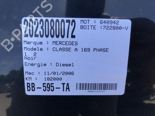 Switch MERCEDES-BENZ A-CLASS (W169) A 160 CDI (169.006, 169.306) | BP34306569I30 - Image 9