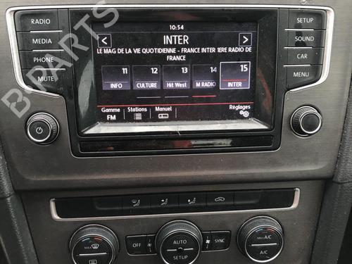 Display Display VW GOLF VII (5G1, BQ1, BE1, BE2) 1.2 TSI (105 hp) 34316623 34316623