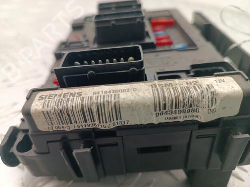 Used Fuse box Fuse box PEUGEOT 206 Hatchback (2A/C) 2.0 HDI 90 (90 hp) 34310180 34310180