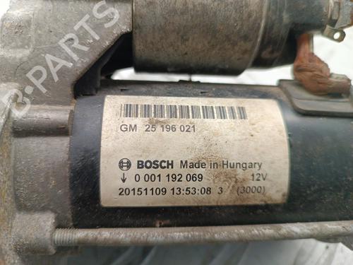 Used Starter Starter OPEL CORSA E (X15) 1.4 (08, 68) (90 hp) 34310368 34310368