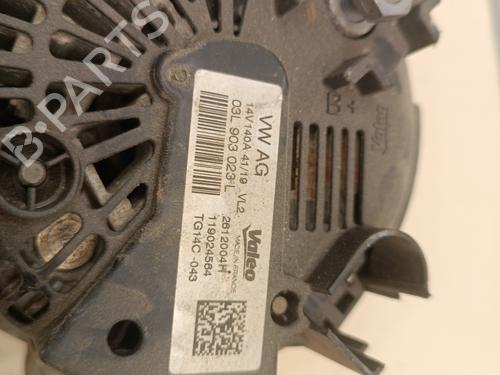 Used Alternator Alternator VW TRANSPORTER T6 Van (SGA, SGH, SHA, SHH) 2.0 TDI (90 hp) 36522622 36522622