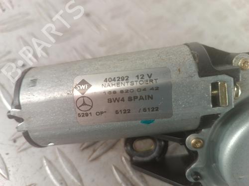 Used Rear wiper motor Rear wiper motor MERCEDES-BENZ A-CLASS (W168) [1997-2005] 34314076 34314076