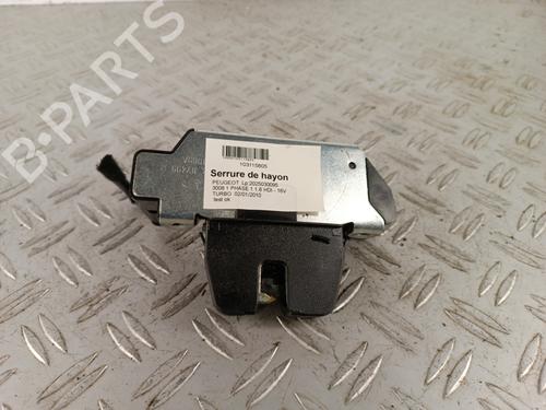 Used Tailgate lock Tailgate lock PEUGEOT 3008 I MPV (0U_) 1.6 HDi (109 hp) 34310991 34310991
