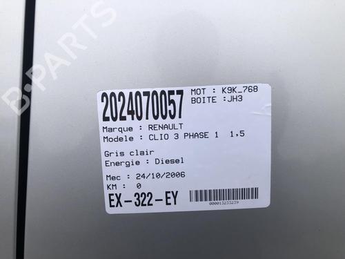 Pièces Détachées Usagées RENAULT CLIO III (BR0/1, CR0/1)    4625954