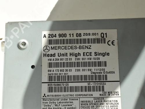 Control unit MERCEDES-BENZ C-CLASS T-Model (S204) C 250 CDI 4-matic (204.282) | BP36135383M11 - Image 4