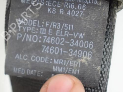 Front right seatbelt SSANGYONG KORANDO (CK) | BP36136601I25 - Image 4