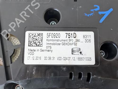 Instrument cluster SEAT ATECA (KH7, KHP) | BP36134829C47 - Image 3