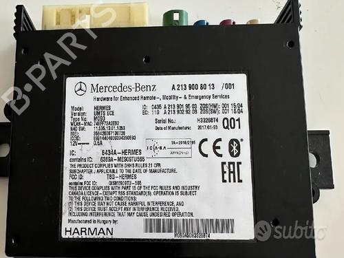 Used Electronic module Electronic module MERCEDES-BENZ E-CLASS T-Model (S213) [2016-2023] 36132945 36132945