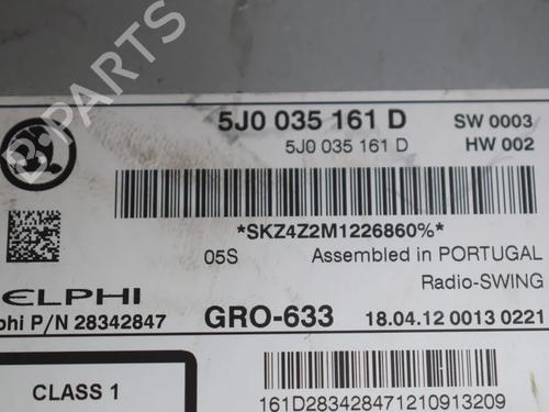 Control unit SKODA FABIA II (542) 1.2 TSI | BP36137080M11 - Image 3