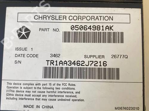 Electronic module FIAT FREEMONT (345_) | BP36133581M83 - Image 3