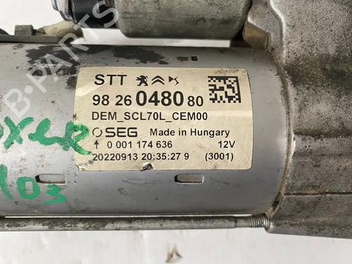 Starter PEUGEOT BOXER Platform/Chassis 2.2 BlueHDi 165 | BP36133711M8 - Image 4