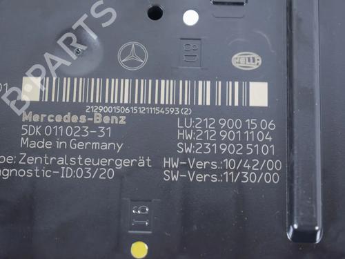 Control unit MERCEDES-BENZ E-CLASS T-Model (S212) E 250 CDI / BlueTEC 4-matic (212.282, 212.297) | BP39501835M11 - Image 2