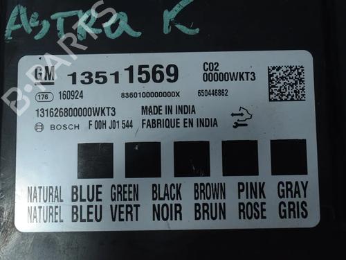 Electronic module OPEL ASTRA K (B16) 1.6 CDTi (68) | BP36135336M83 - Image 2