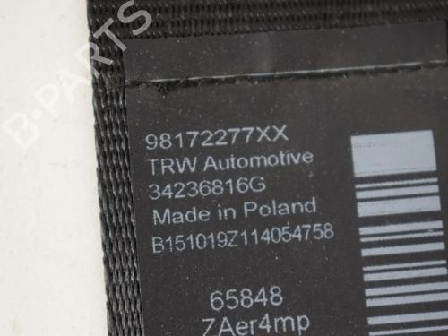Front left seatbelt PEUGEOT RIFTER 1.5 BlueHDi 130 | BP37216481I26 - Image 4