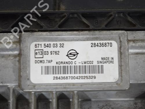 Engine control unit (ECU) SSANGYONG KORANDO (CK) | BP36136518M57 - Image 2