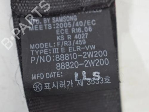 Front left seatbelt HYUNDAI SANTA FÉ III (DM, DMA) 2.2 CRDi 4WD | BP36692596I26 - Image 3