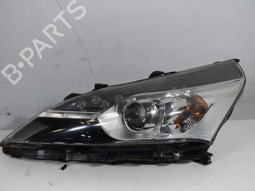 Used Left headlight Left headlight TOYOTA VERSO (_R2_) 1.6 D4-D (WAR20_) (112 hp) 40172659 40172659