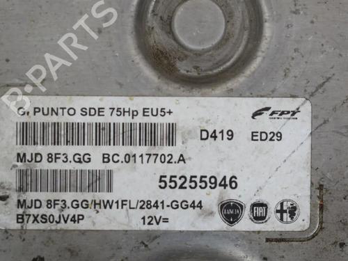 Engine control unit (ECU) FIAT GRANDE PUNTO (199_) 1.4 Natural Power | BP36137525M57 - Image 2