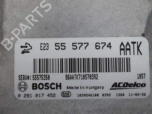 Engine control unit (ECU) OPEL ASTRA J (P10) | BP36136479M57 - Image 2