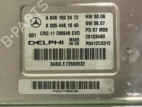 Engine control unit (ECU) MERCEDES-BENZ C-CLASS T-Model (S204) C 220 CDI 4-matic (204.284) | BP36133023M57 - Image 2
