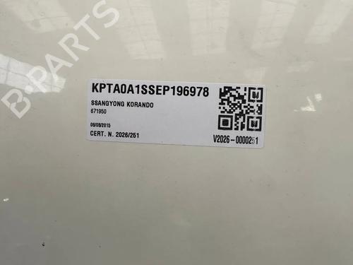Left headlight SSANGYONG KORANDO (CK)  | BP36136488C28  - Image 10