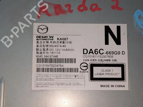 Radio MAZDA 2 Hatchback (DL, DJ) 1.5 SKYACTIV-G | BP36134511E6 - Image 2