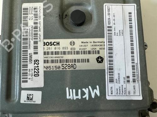 Engine control unit (ECU) JEEP CHEROKEE (KK) | BP36133229M57 - Image 2