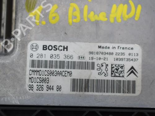 Engine control unit (ECU) PEUGEOT RIFTER 1.5 BlueHDi 130 | BP36137434M57 - Image 3