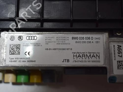 Radio AUDI A4 B9 (8W2, 8WC) 2.0 TFSI | BP36136045E6  - Image 6